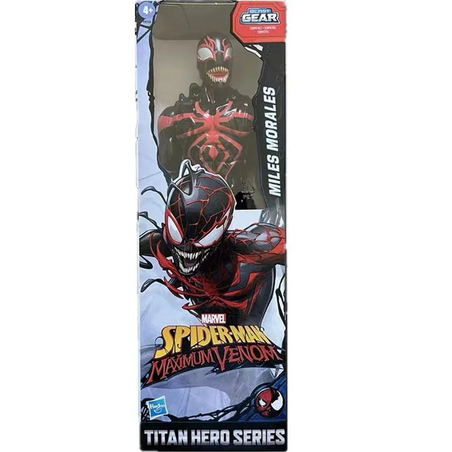 Hasbro MARVEL 12 Inch Steel Spider Hero Doctor Venom Joint Mobile Doll Figure Model Ornament Toy Collection Gift