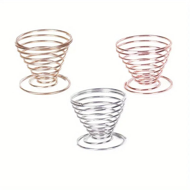 Elegant Stainless Steel Beauty Sponge Stand - Hygienic, Space-Saving Makeup Egg Holder & Dryer