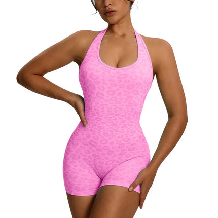 Women's One-Piece Yoga Fitness Suit Hollow out Beautiful Back Running Sportswear Moisture Wicking Summer Autumn Winter