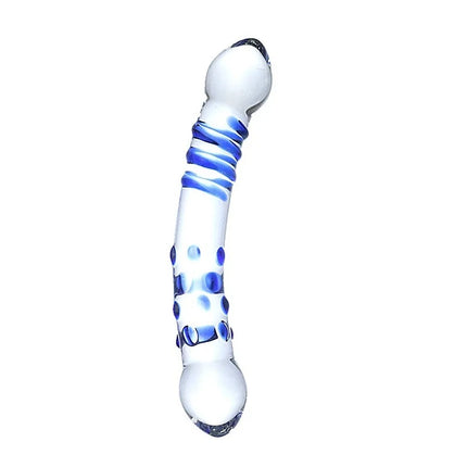 Glass Crystal Masturbation Stick G-spot Butt Anal Pussy Massager Trainer Anal Plug Butt Plug Adult Sex Toys For Men Women Couple