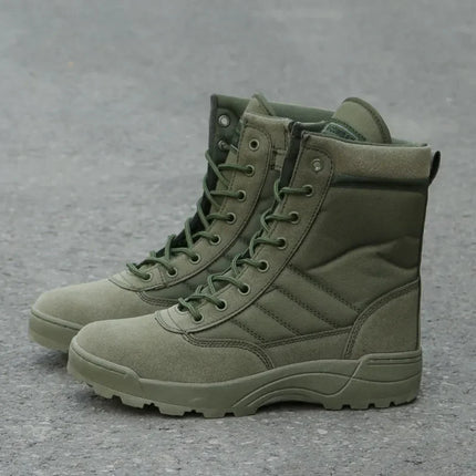 Tactical Boots Men Boots Special Force Desert Combat Boots Outdoor Hiking Boots Ankle Shoes Men Work Safety Shoes