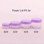 Purple lid jar / 20g / 50pcs