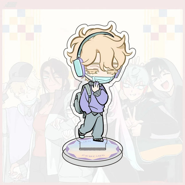 Anime ALIEN STAGE IVAN & TILL Gift Toy Figures Acrylic Stand Model Action Figure Ornament Accessories Models Desktop Ornaments
