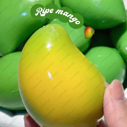 Mango Stress Ball Squishy Color-changing Mango Squeeze Ball ASMR Sensory ADHD Anti Stress Relief Fidget Toys for Kids & Adults