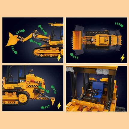 Mould King 17098 Technical Car Toys The RC Crawler Loader Building Block Assembly Enginerring Truck Brick Set Kid Christmas Gift