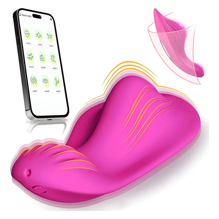 Wireless APP Vibrator Female Wear G Spot Clitoris Stimulator Bluetooth Control Vagina Massager Masturbation Sex Toys for Women