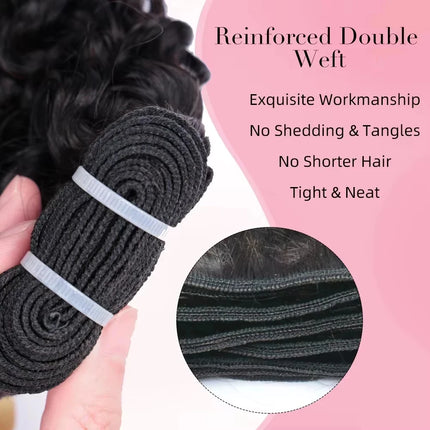 Burmese Curly Hair Bundles Human Hair Extensions Unprocessed Raw Hair Burmese 3C4A Curls 1/3/4 Pcs Human Hair Bundles Weave Deal