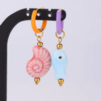 Fish Shell Earrings 2