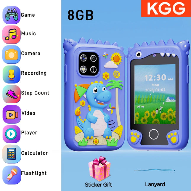 Kids Smart Phone Toy Camera Unicorn Baby Mobile MP3 Music Player Digital Camera Educational Toys Birthday Gifts Girls Boys