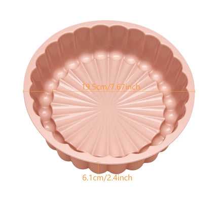 Charlotte Cake Pan Nonstick Kitchen Silicone Cake Molds for Cheese Chocolate Baking Pans Dessert Mold Freezer Safe