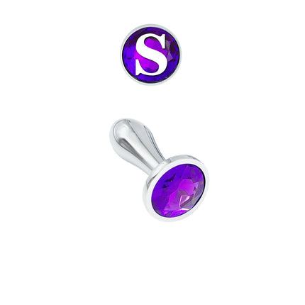 Metal Drop Anal Plug For Women Stainless Steel Three Sizes Jewel Base Butt Plug G-point Massage Adult Sex Toys Male/Famale Gay