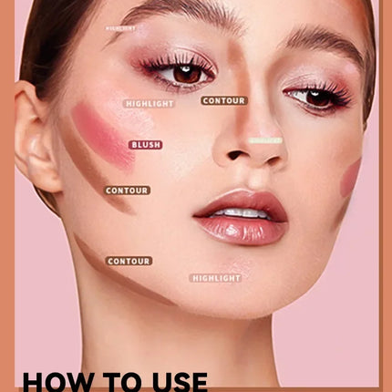 Makeup Face Contouring Bronzer Stick Multifunctional Highlighter Brightening Silkworm Blusher Rouge Cream Modify Concealer Pen
