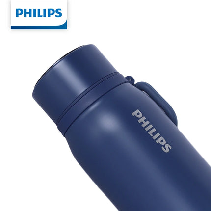 Philips Thermos Cup 480ml Vacuum Insulation Bottle 24 hours HOT/COLD Temperature Display Screen Stainless Steel Material