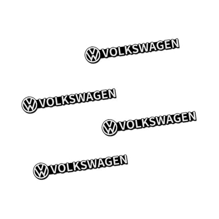 3D Car Audio Stereo Speaker Badge Sticker Decal Accessories For Volkswagen VW Golf Polo Caddy Tiguan Passat Jetta Touareg Sharan