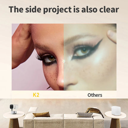 Cheap Mini Projector 4K Smart Android 11 1GB 8GB  Auto Focus Keystone MEMC Max 4K LED Projector with Battery