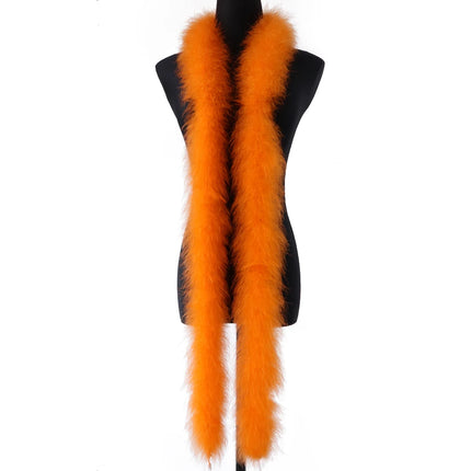 2M Soft Turkey Marabou Feather Boa 11-50g for Scarf Clothing Christmas Tree Decor Shawl Craft Costume Wedding Dress Plume Boas