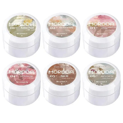 1pc 5g Nail Polish Jelly Ice Clear Nude, Peelable UV LED, Glossy Finish, Solid Color Pattern DIY Nail Art