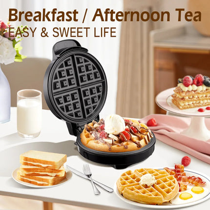 Breakfast Waffle Molds Egg Cake Oven Mini Electric Waffles Maker Bubble Egg Cake Oven Pan Eggette Machine Breakfast Machine
