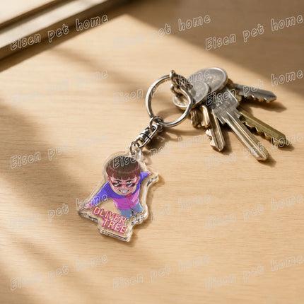 Oliver Tree Ugly Is Beautiful Keychain for Accessories Bag Charm Music Tour Let Me Down Key Chain Ring Jewelry Fans Gifts
