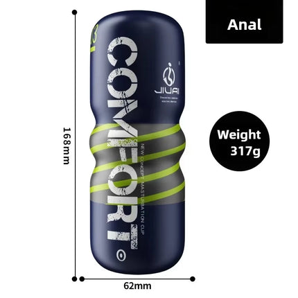Men's Vaginal Masturbation Cup Thrilling Simulation Vagina Oral Anus Aircraft Cup Sucking Sex Toys for Men Adult Products
