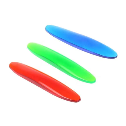 2 Pcs Funny Spinning Around Stone Magic Props Magic Rotating Bar Scientific and Creative Toys Magic Boat Gift Rattleback Rock