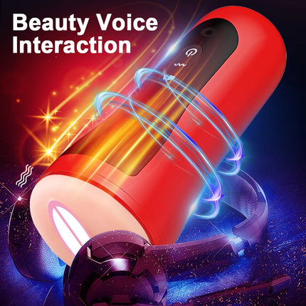 Automatic Male Masturbator Cup Realistic Vagina Pocket Pussy Penis Blowjob Machine Masturbation Sex Toy For Men Adult Supplies