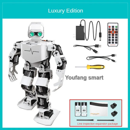 17 DOF Humanoid Robot Tonybot Arduino AI STEM / Robot Humanoïde 17 DOF Tonybot Arduino IA STEM