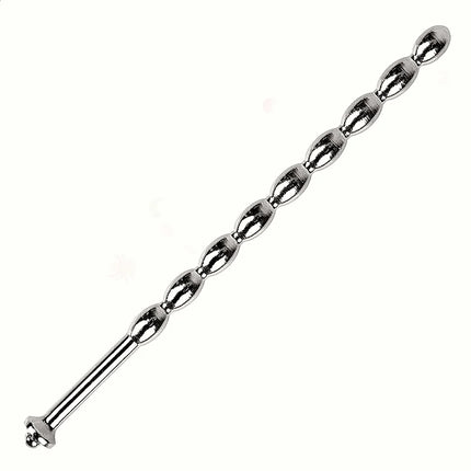 Male Stainless Steel Urethral Plug Urethral Dil Sounding Penis Plug Urethra Beaded Insert Rods Penis Plug Medical Themed Toys