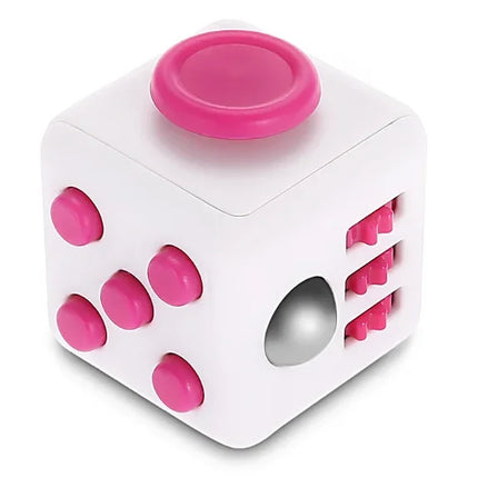 Creative Solid Color Fidget Dice handheld cube Release Stress Autism Anxiety Adult Kids Relief Anti-Stress finger children toys