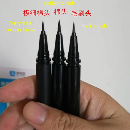 10/30/50pcs 1ml DIY Straight Fill Empty Eyeliner Tube With Steel Ball Liquid Eyeliner Pen Empty Pen Cosmetic Container