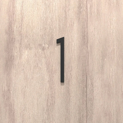On The Door Extra Apartment Floating Exterior House Hotel Building 3D Digits Number Art Nordic Home Decor Wall Sticker Acrylic