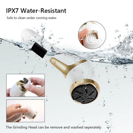 Callus Trimmer Pedicure Kit Foot Scrubber for Dry Dead Cracked Hard Skin Feet Spa Care Kit Electric Callus Remover for Feet