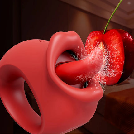 Clitoral Vibrator Licking Tongue Sex Toy for Women Nipple Vagina Stimulator Orgasm Blowjob Female Masturbation Tools Adult Goods