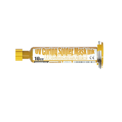 MECHANIC 6 Colors 10ml UV Curing Solder Mask Ink for PCB BGA Circuit Board Insulating Protect Soldering Paste Flux Oil Mechanic