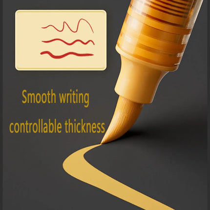 enmy Black box Direct Liquid acrylic markers with paper 24-80 colors soft head colorful painting pen DIY Paint Marker