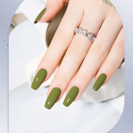 Water-based Nail Polish Tearable Baking Free Solid Color Nail Polish Gel Professional Semi-Permanent Varnish Nail Salon Polish
