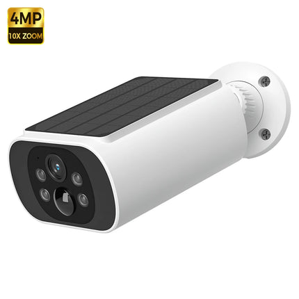Solar Camera WIFI Outdoor Wireless Security Cam 2.5K Ultra Standby Time PIR Smart Light Color Night Vision AI Detect Battery Cam