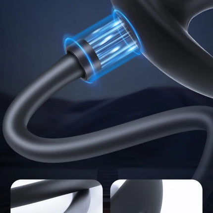 2026Magnetic Suction Inflatable Anal Plug with Built-in Steel Beads Big Dildos Vaginal Expander Men Butt Dilator Couple Sex Toys
