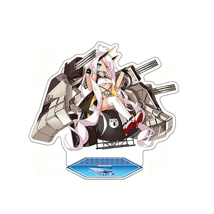 Azur Lane Acrylic Stand Keychain 2026 New Battle Ship Style Enterprise Belfast Takao Sovetsky Soyuz Character Merch