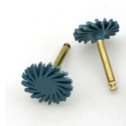 Dental Diamond Resin Polishing Disc Kit with Flex Spiral Brush Bur for Teeth Cleaning and Restoration Finishing