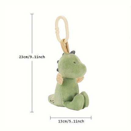 Cartoon Animal Baby Stroller Bed Hanging Toy for Boys Girls Rattles Soothing Toy Newborn Gifts Toddlers Early Educational Toys