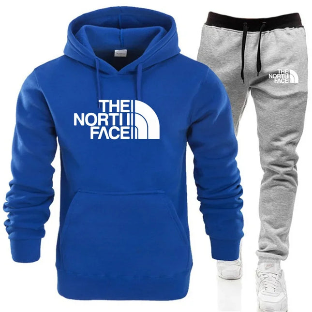 2025 Autumn/Winter New Printed Men's and Women's Fashion Casual Sports Suit Outdoor Fitness Jogging Hooded S Luxury Hooded Sport