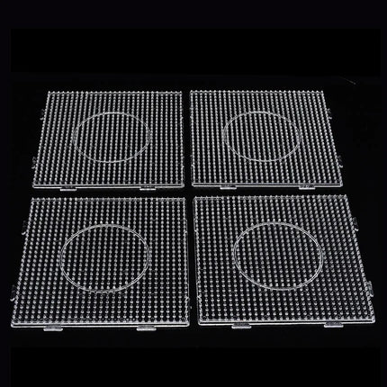 5mm Perler Beads Square Pegboard 3D Puzzle Juguetes for Hama Bead Educational Toys for Children Jigsaw Puzzle Brinquedos