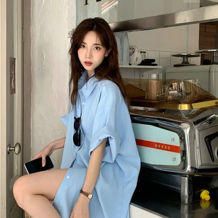 XEJ Elegant and Youthful Women's Blouses Oversize Shirts Women's Summer Clothing Spring 2022 Short-Sleeve Youth Blouses