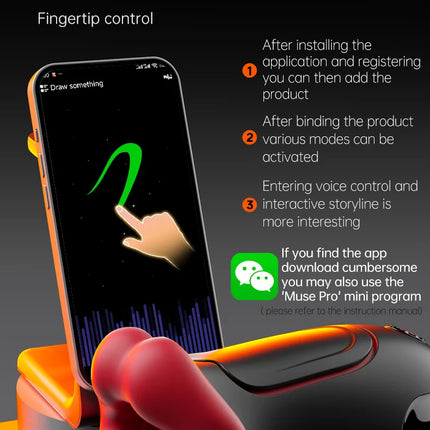 Male Masturbator Deep Throat Mouth Blowjob Vibrator Penis Pump 360° Wrapped 9 Frequency Vibration APP Control Sex Toys for Men