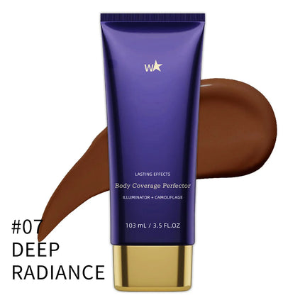 Westmore Beauty Body Coverage Perfector – Waterproof Leg & Body Makeup - Tattoo Cover Up Makeup - 3.5 Oz (Natural Radiance)