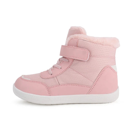 2024 Kids Wide Toe Barefoot Snow Boots | Boys/Girls Winter Minimalist Sneakers | Girls Boys Warm Boot Toddler Little Big Kids