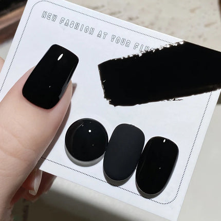 UR SUGAR 15ml Black White 1-step Gel Polish 3 IN 1 Gel Nail Polish Nail Art Soak Off LED UV Gel Nail Varnishes For Nail DIY Arts