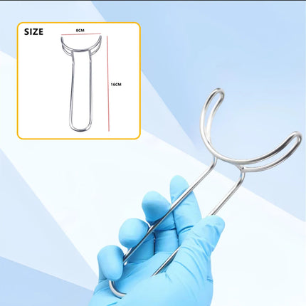 Dental Mouth Expander Lip and Cheek Retractor Stainless Steel Intraoral Upper Lower Lip Opener Dental Tool