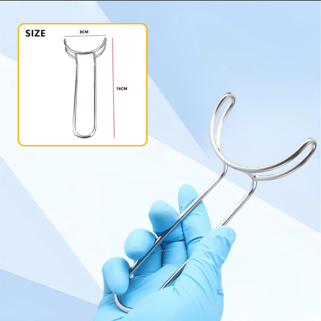 Dental Mouth Expander Lip and Cheek Retractor Stainless Steel Intraoral Upper Lower Lip Opener Dental Tool